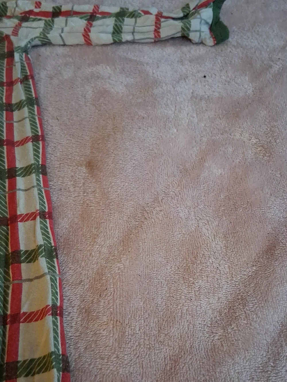 Kyte BABY Red & Green Plaid Zip Footed Pajamas